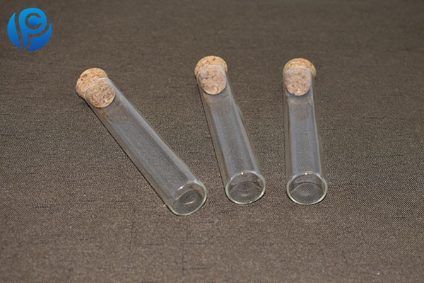 glass test tubes, glass rods