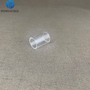 Heat resistant clear quartz glass tube heater
