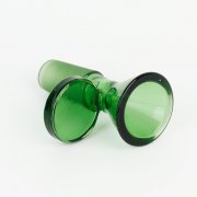 <b>Colorful clear green glass pipe</b>