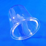 Factory direct high-temperature corrosion-resistant quartz glass crucible transparent glass lampshad