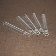 5 Pieces Borosilicate Blowing Tubes 3in Long and 1.5mm Think Wall 10mm OD