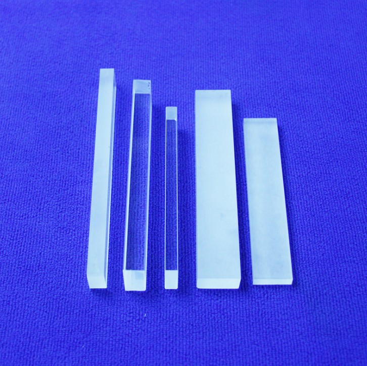  Rectangular Heat Resistant Transparent UV Quartz Glass Plate