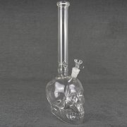 Hot Sale Acrylic Water Pipe 20cm Transparent Water Pipe Oil Burner Pipe